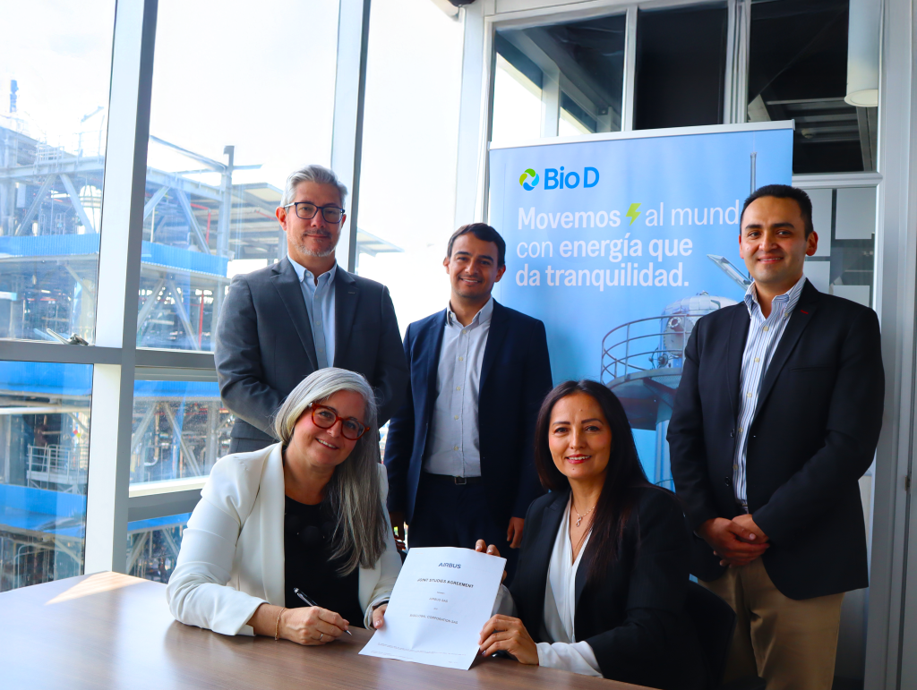 Airbus and BioGlobal sign JSA to boost SAF development in Colombia BioD
